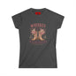 Whiskey & Wildflowers Women's Tee — Floral Cowboy Boots Graphic Shirt