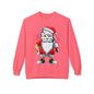 Santa Skull — Edgy Christmas Graphic Crewneck Sweatshirt