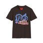 White Dragon Graphic T-Shirt — Neon Snake Logo "The White Dragon"