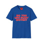 T-Shirt — "Do You Like Scary Movies?" Bold Horror Quote Tee