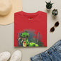 T-Rex Graphic T-Shirt – Cute Green Dinosaur Design