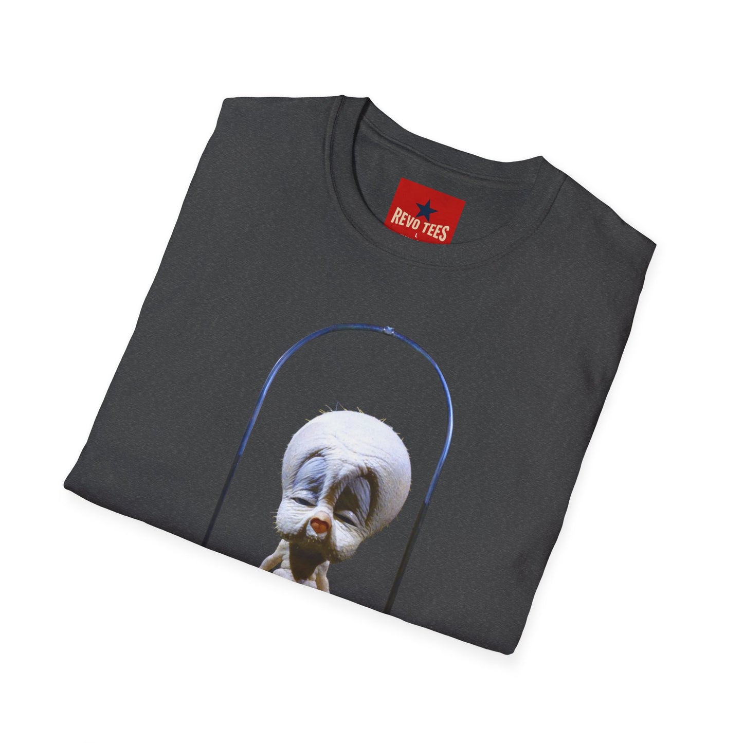 Banky Vintage Bird on Swing T-Shirt — Whimsical Retro Chick Graphic Tee