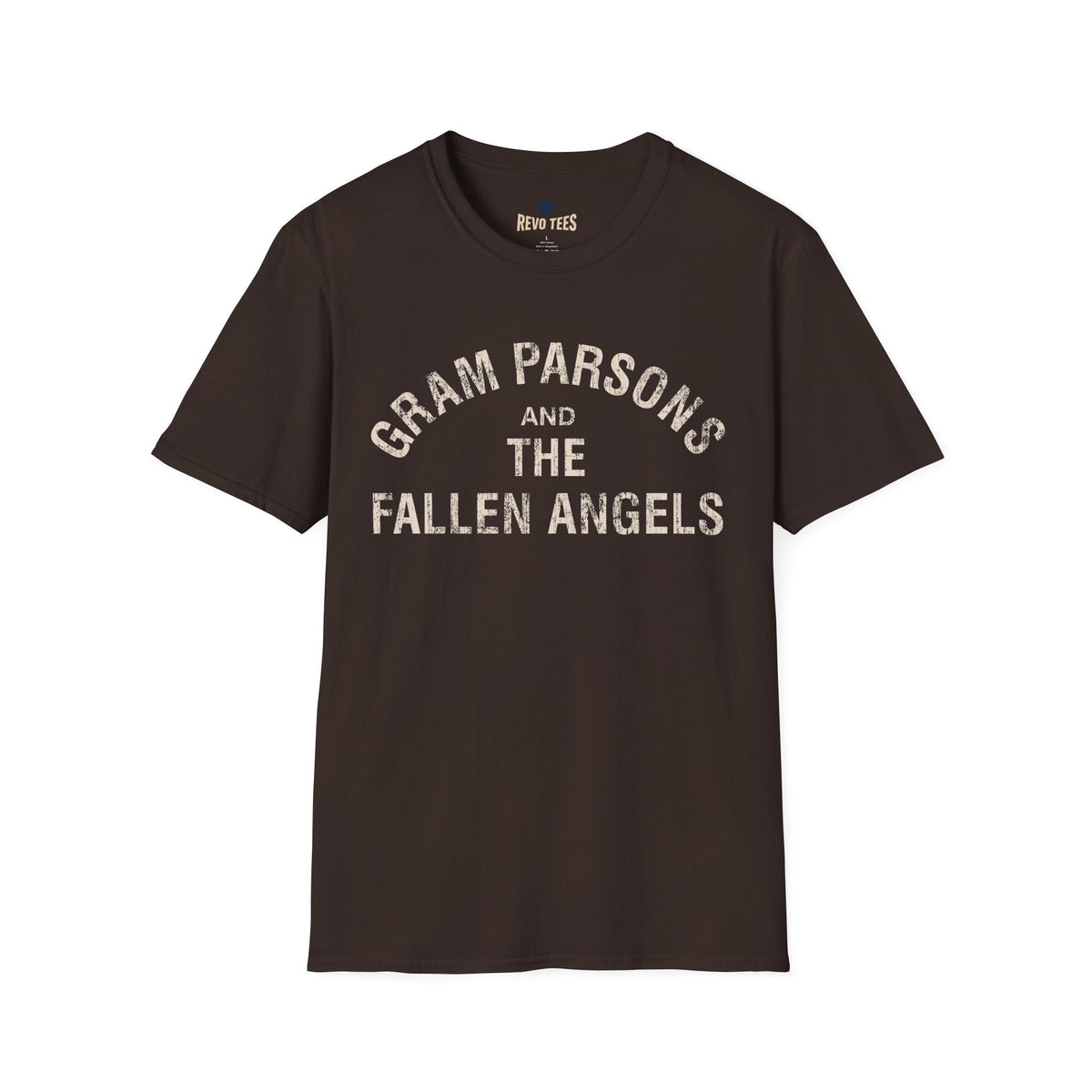 Revotees Gram Parsons Unisex Softstyle T-Shirt - alternate view 4