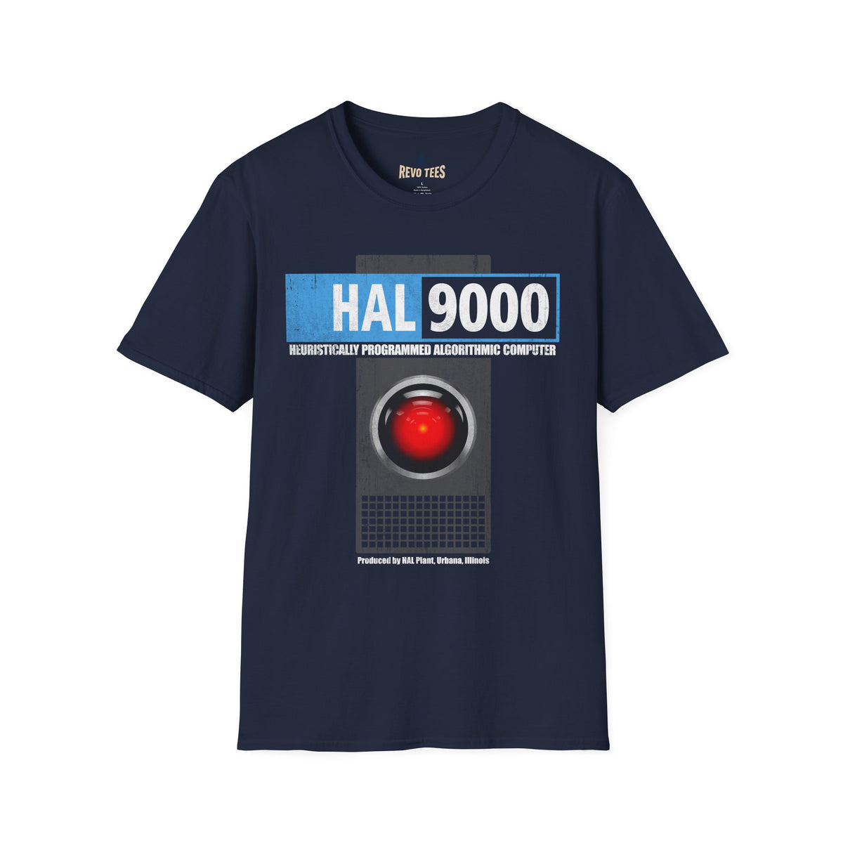 Revotees Hal 9000 Retro Ai Computer Sci Fi T-Shirt - alternate view 8