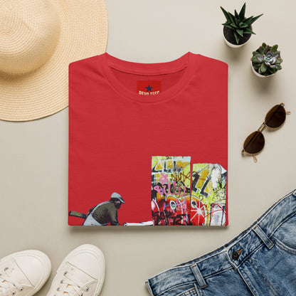 Banksy Graffiti Cleaner T-Shirt — Urban Street Art Tee