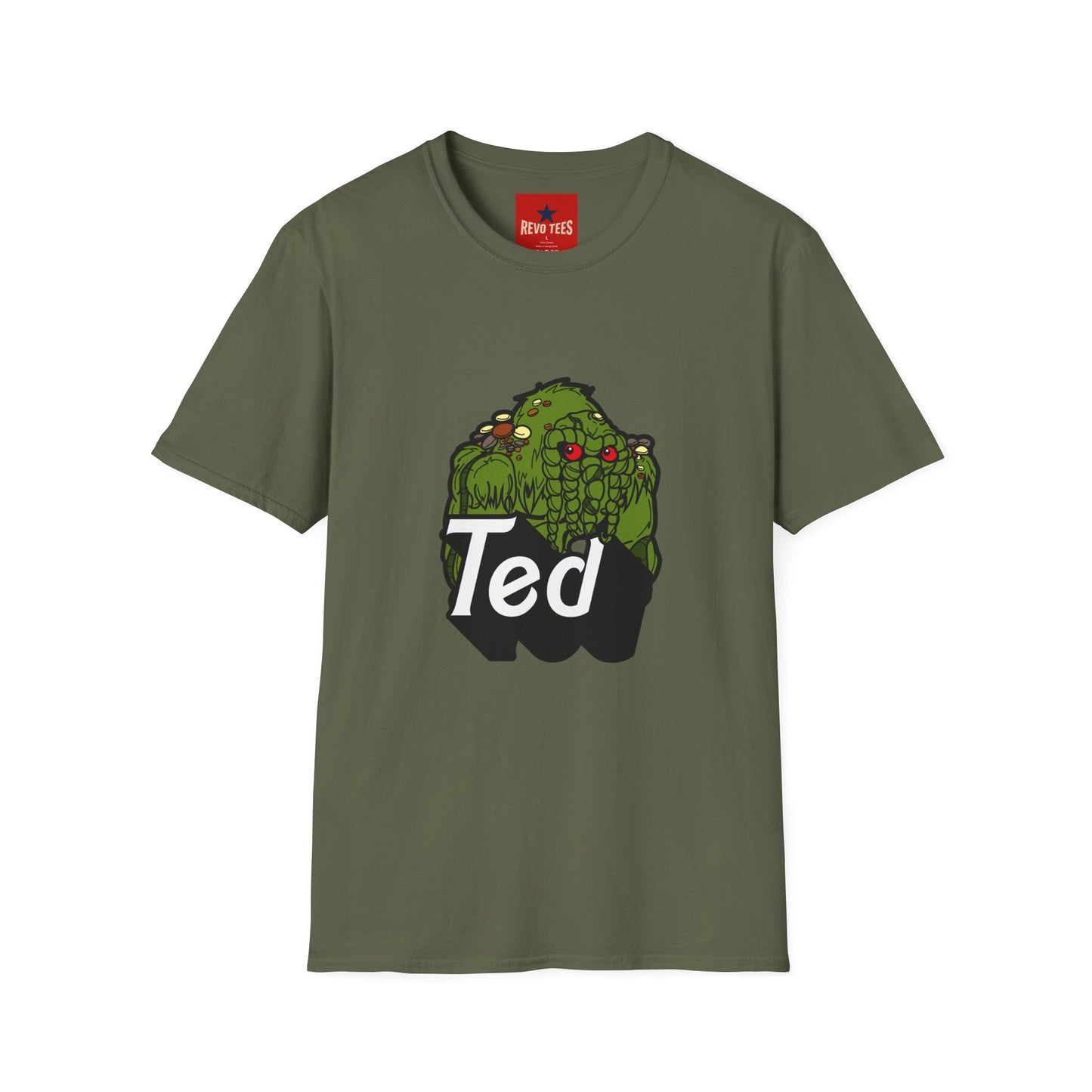 Cthulhu Name Monster T-Shirt — "Ted" Lovecraft Horror Graphic Tee