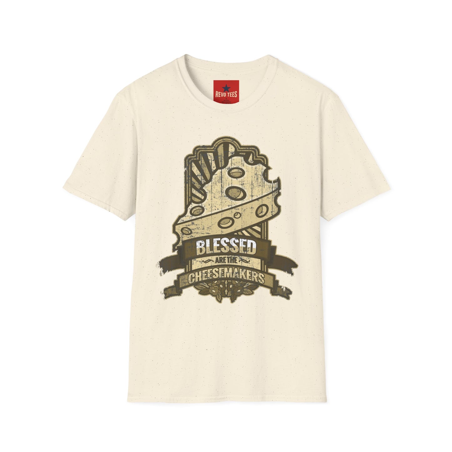 Blessed Cheesemakers T-Shirt – Retro Cheese Lover Tee
