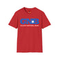 GNB "Goliath National Bank" Logo T-Shirt — Retro Blue & Red Vintage Bank Tee