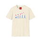 Evolution of Man Holding Balloon T-Shirt — Funny Retro Evolution Graphic Tee