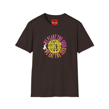 Here Comes The Sun - lyrics - Unisex Softstyle T-Shirt
