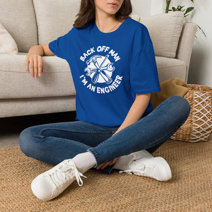 Engineer T-Shirt — "Back Off Man I'm An Engineer" Mechanical Tools Tee