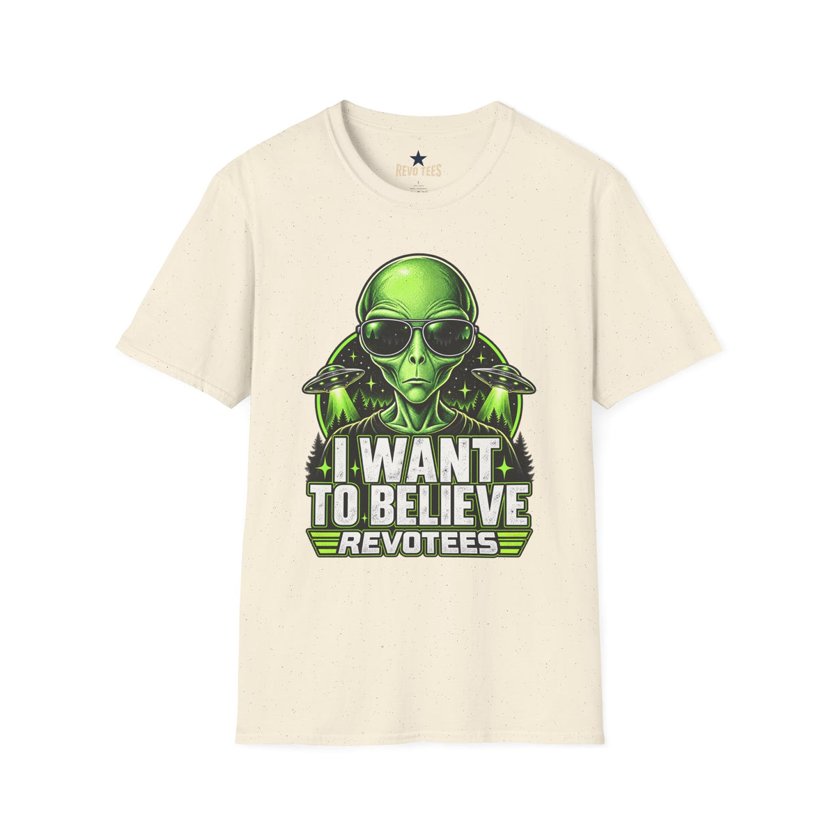 REVOTEES - I Want to Believe Alien T-Shirt