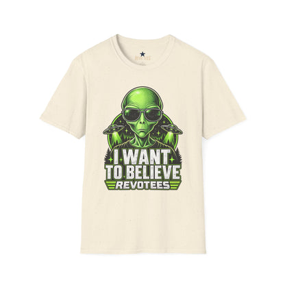REVOTEES - I Want to Believe Alien T-Shirt
