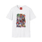 Cartoon Monster Collage T-Shirt