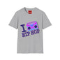 Hip Hop Boombox T-Shirt — "I  Hip Hop" Retro Music Tee
