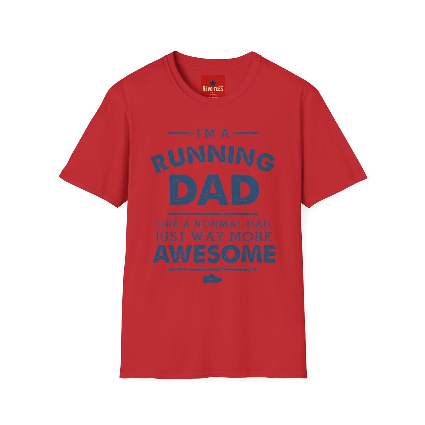 Running Dad T-Shirt — "I’m a Running Dad" Funny Athletic Father’s Tee