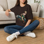 Banksy Pin-Up Cowgirl T-Shirt — Retro Pinup Girl Riding Soda Can Vintage Tee