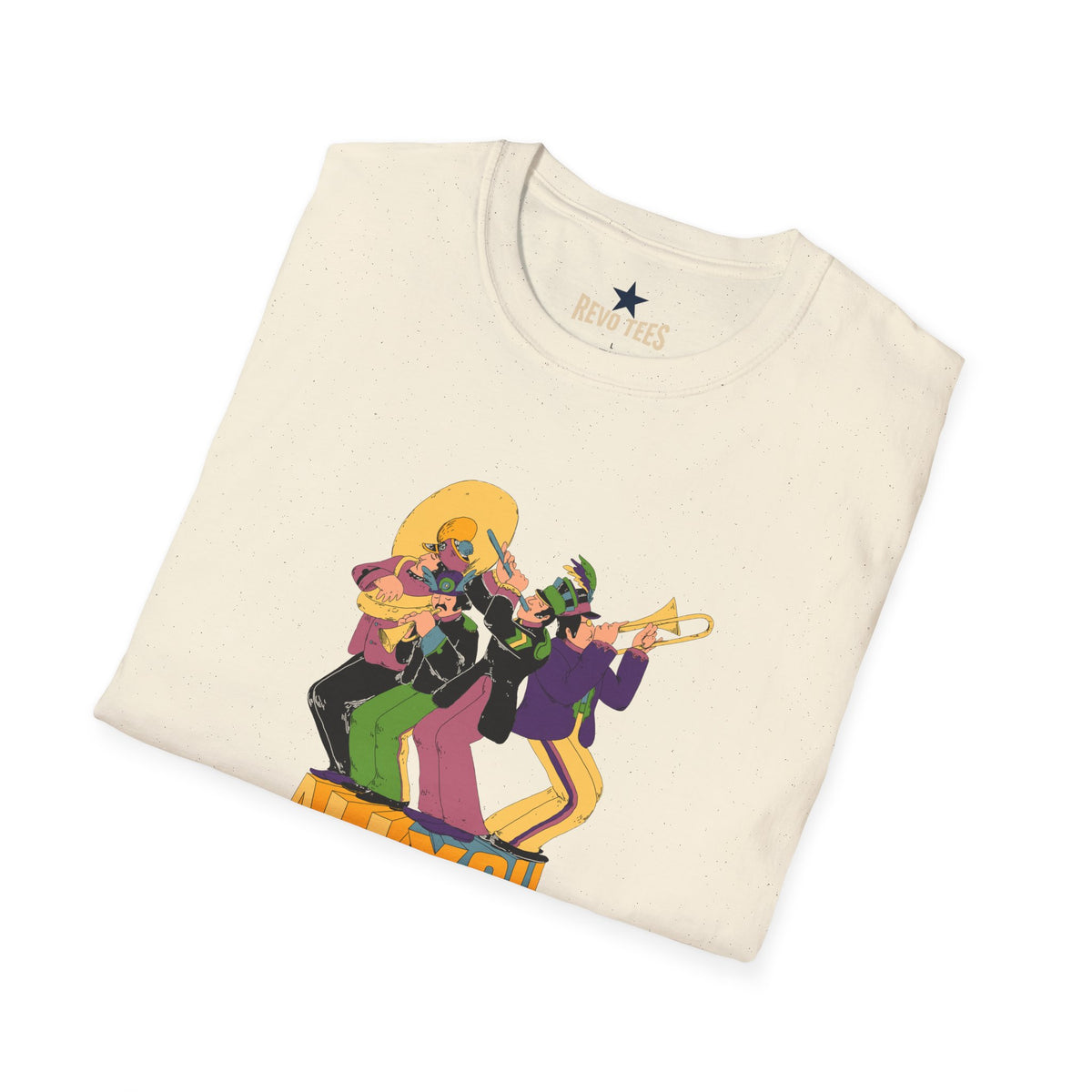 Revotees Retro Jazz Band All You Need Is Love Graphic T-Shirt - alternate view 16