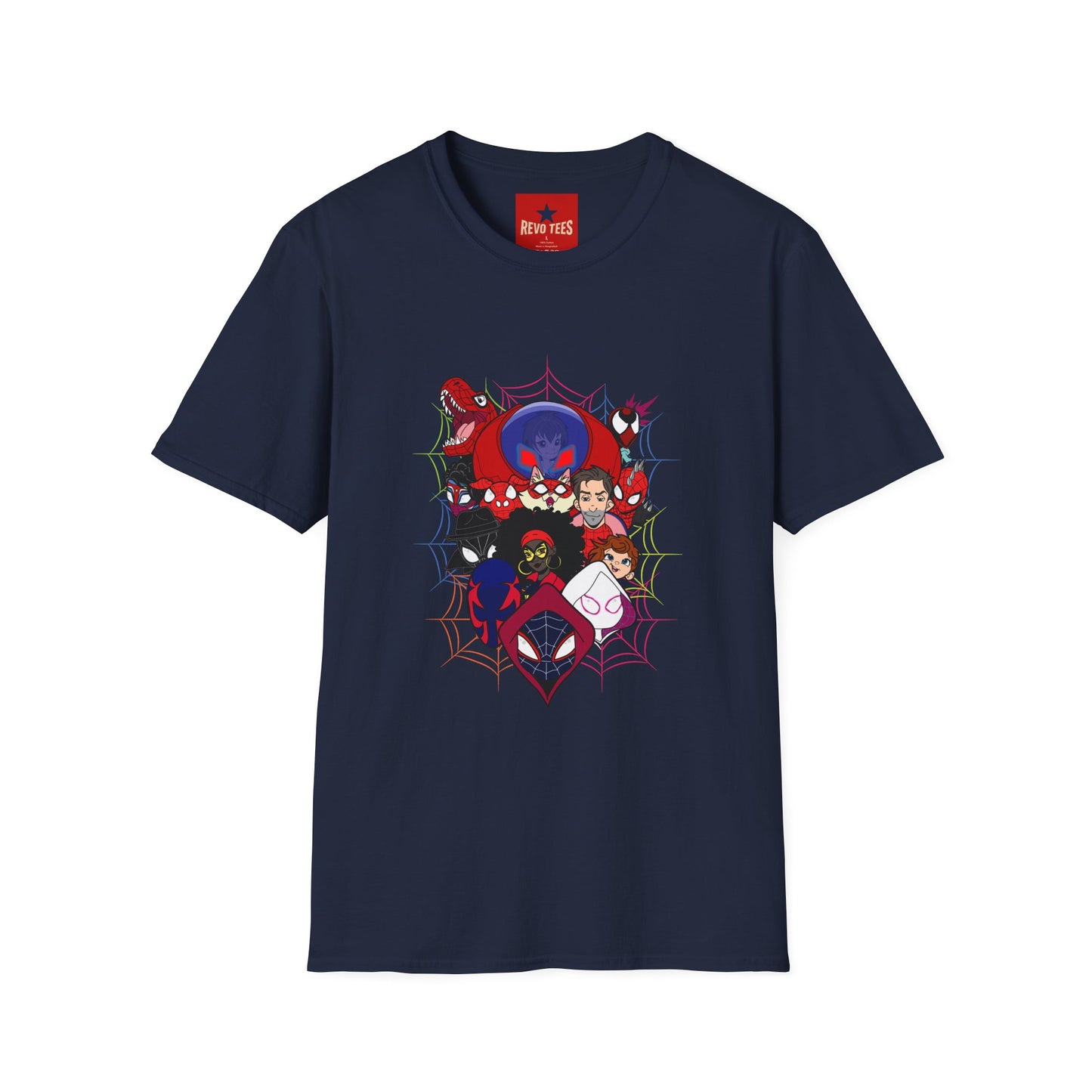 Spider-Verse Character Collage T-Shirt
