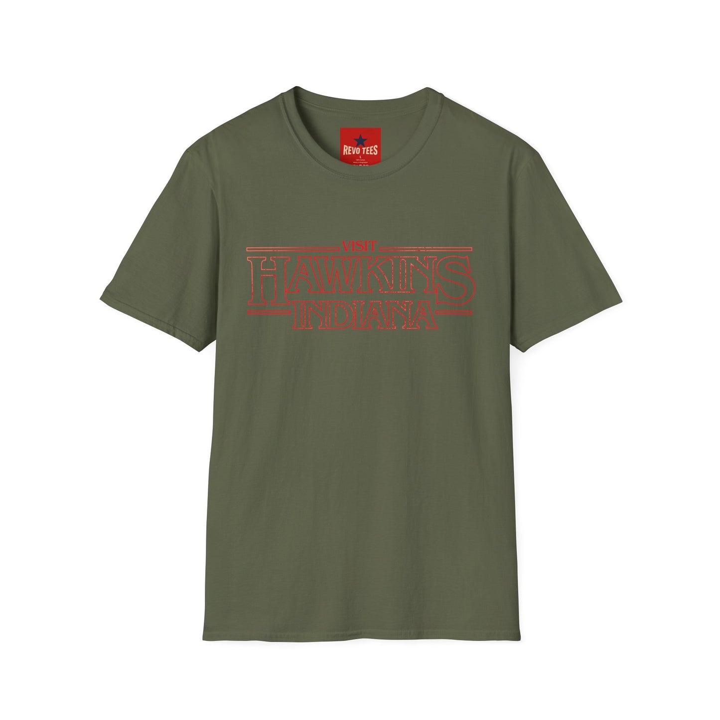 Visit Hawkins Indiana T-Shirt – Retro Stranger Things Inspired Tee
