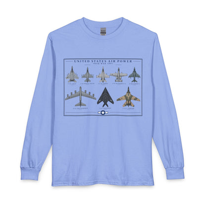 US Air Force Gulf War Jets Long Sleeve Tee