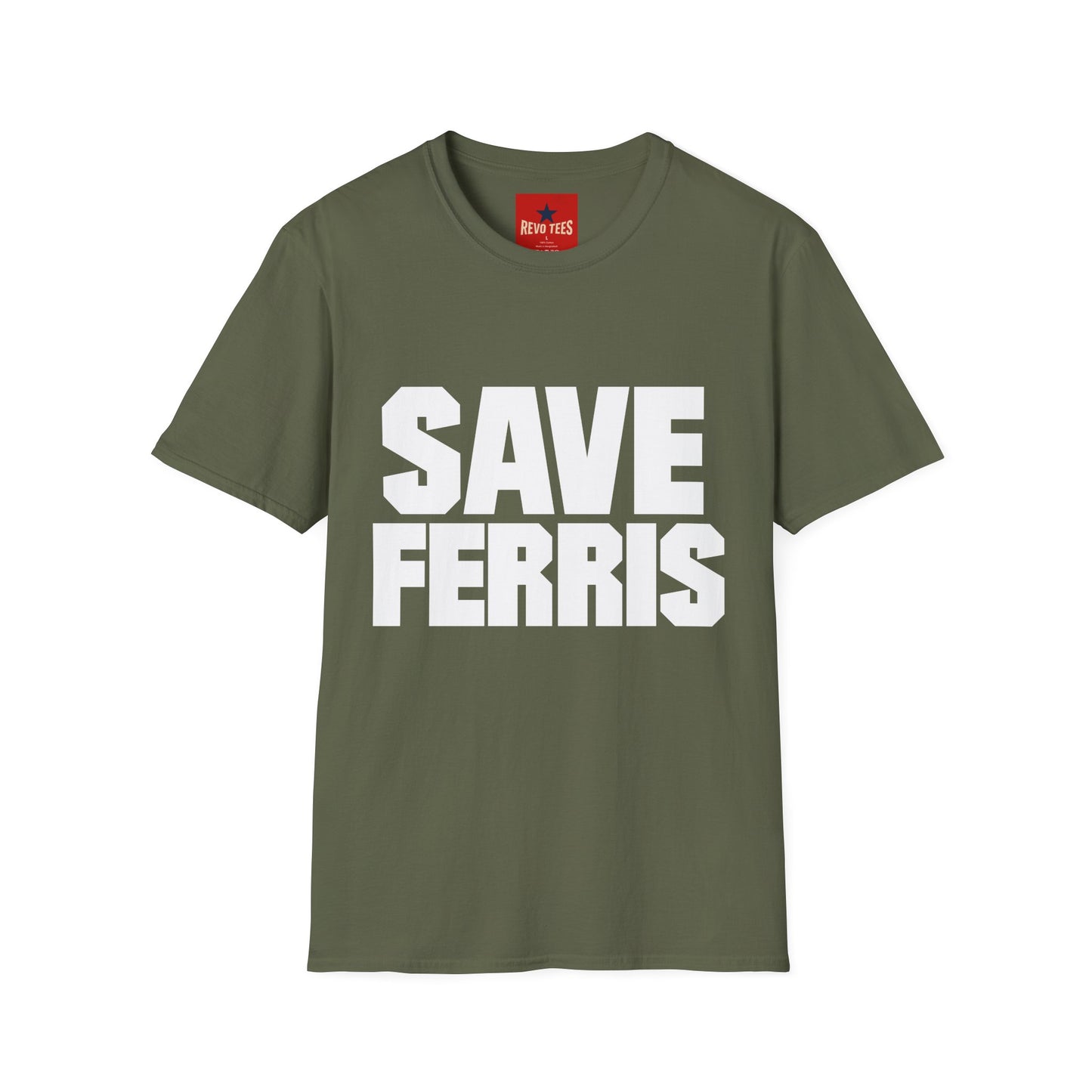 Save Ferris T-Shirt — Bold Retro Band Tee