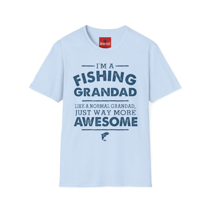 Fishing Grandad T-Shirt — "I'm a Fishing Grandad" Graphic Tee for Proud Grandpa, Father’s Day Gift