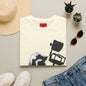 Banksy T-Shirt — Black Cat Tossing Office Chair Graphic Tee
