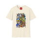Retro Cartoon Character Collage T-Shirt