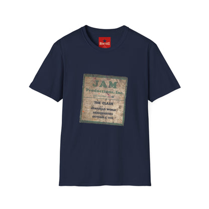 The Clash - San Antonio Fifth Tour - Unisex Softstyle T-Shirt