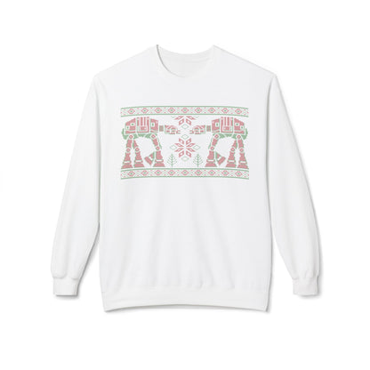 Star Wars AT-AT Holiday Sweater Crewneck Sweatshirt