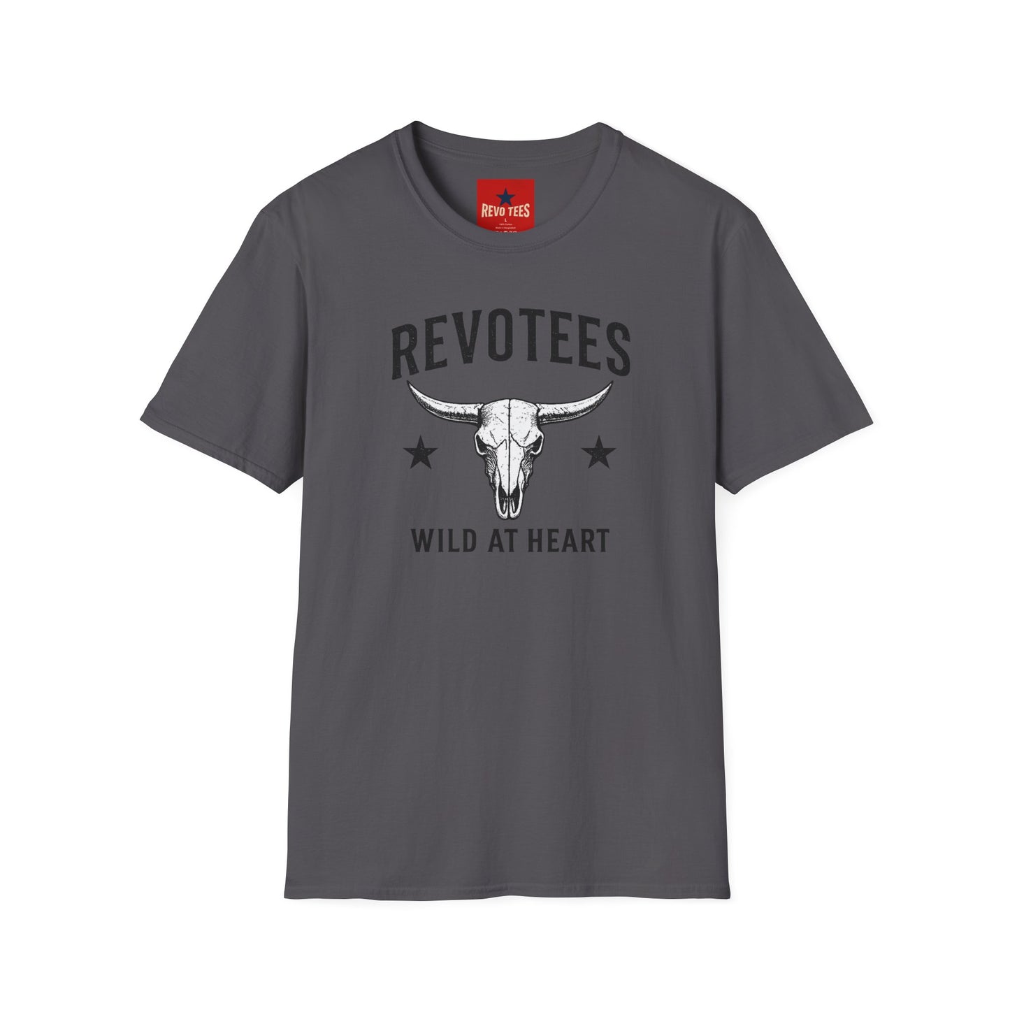 REVOTEES Bull Skull T-Shirt — Wild at Heart Western Graphic Tee