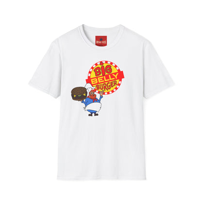Big Belly Burger T-Shirt — Retro Fast Food Graphic Tee