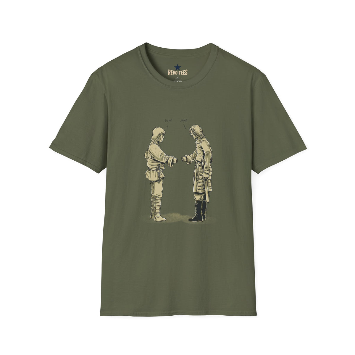 Revotees Pleased to Meet You Illustration T-Shirt