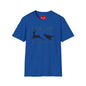 Fenton! Jesus Christ T‑Shirt — Funny Dog Chase Graphic Tee