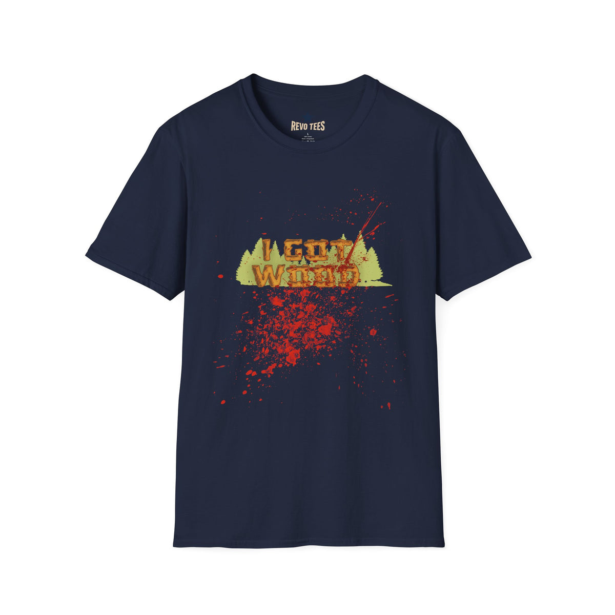 Revotees I Got Wood Funny Lumberjack Camping Outdoors Carpenter Gift T-Shirt - alternate view 9