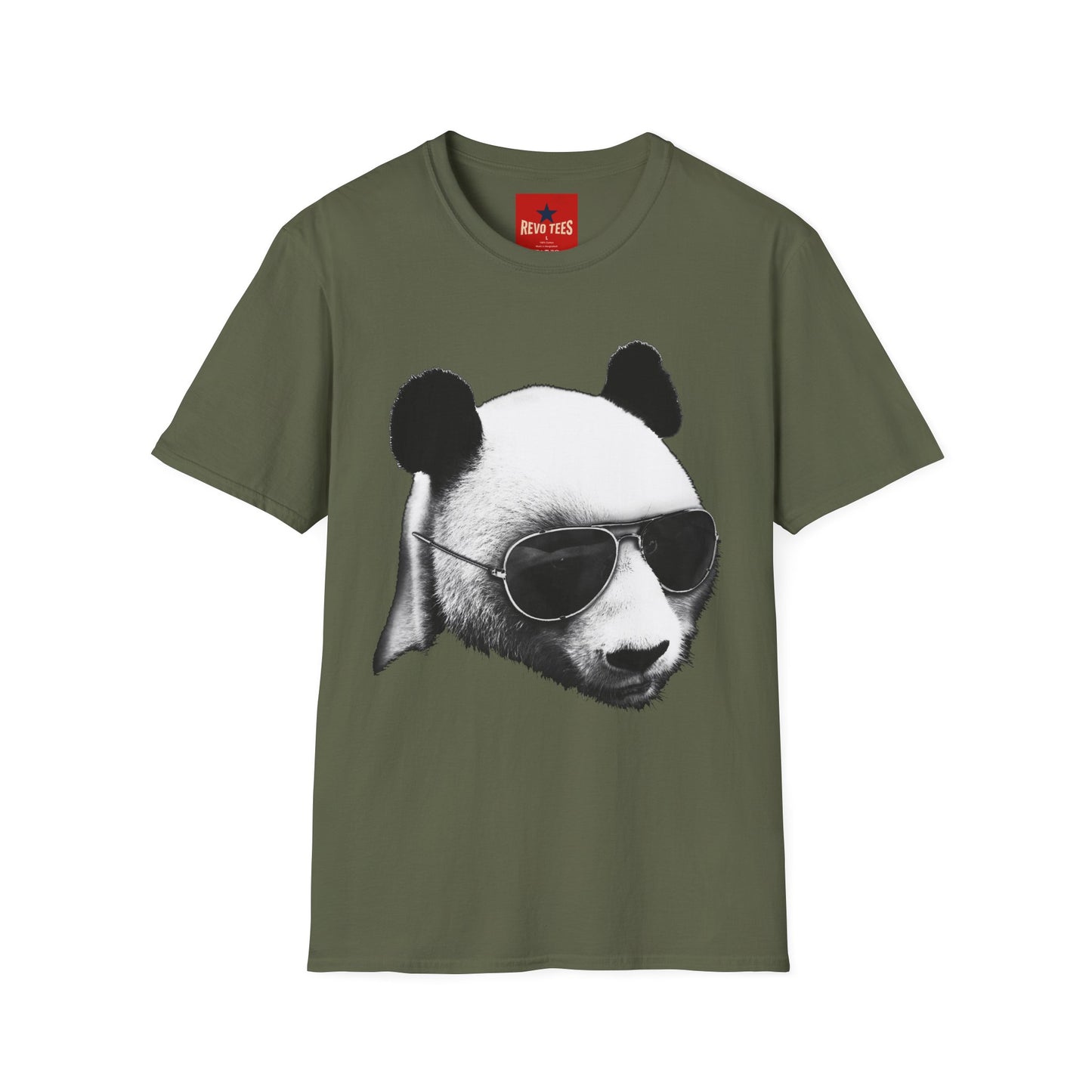 Panda Sunglasses T-Shirt — Cool Panda Graphic Tee