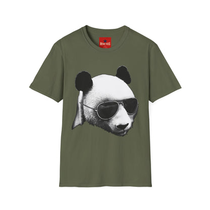 Panda Sunglasses T-Shirt — Cool Panda Graphic Tee