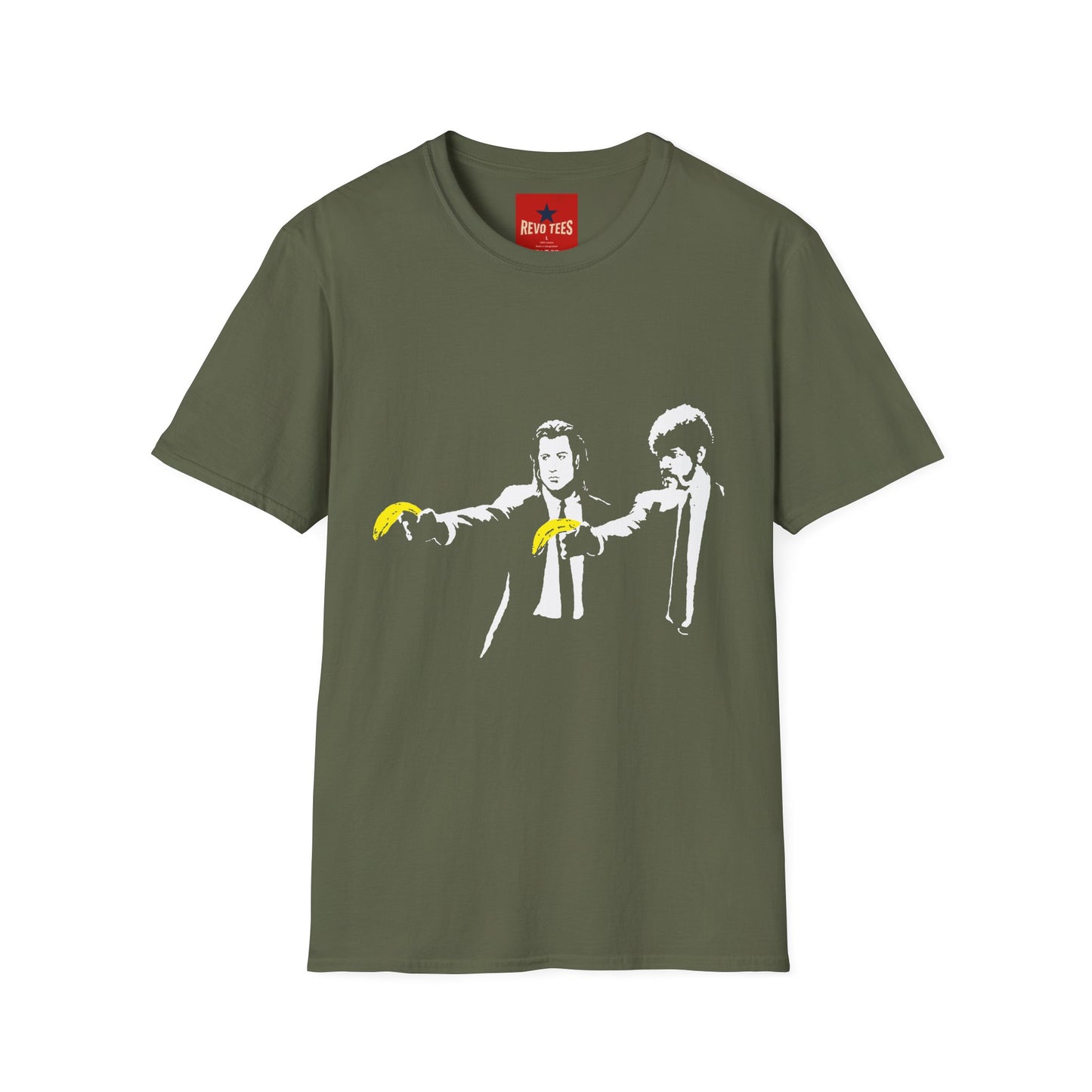 Banksy Pulp Fiction Banana Standoff T-Shirt