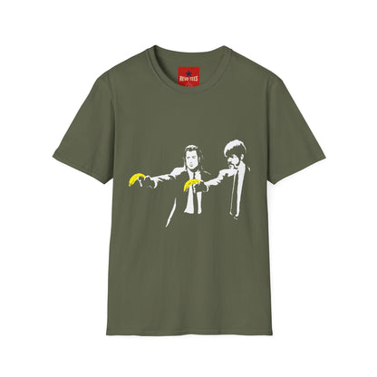 Banksy Pulp Fiction Banana Standoff T-Shirt