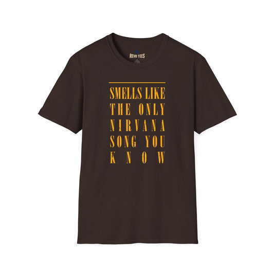 Revotees Smells Like Teen Spirit Nirvana Unisex Softstyle T-Shirt - alternate view 2