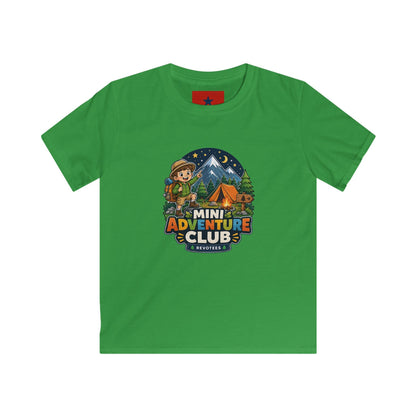 Kids Adventure Club T-Shirt — Mini Explorer Camping Tee