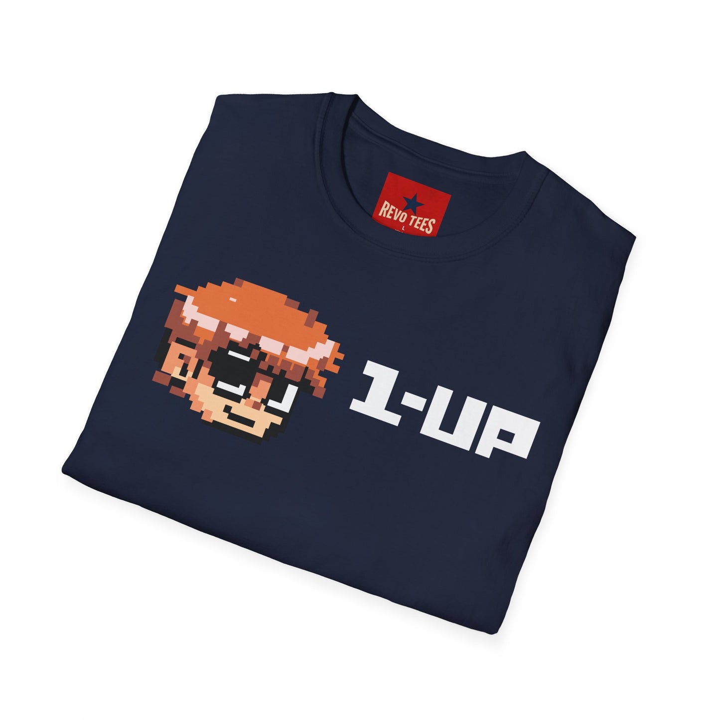 Retro Pixel Gamer T-Shirt — "1-UP" Video Game Tee
