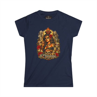 Revotees La Chingona Day of the Dead Sugar Skull T-Shirt - alternate view 12