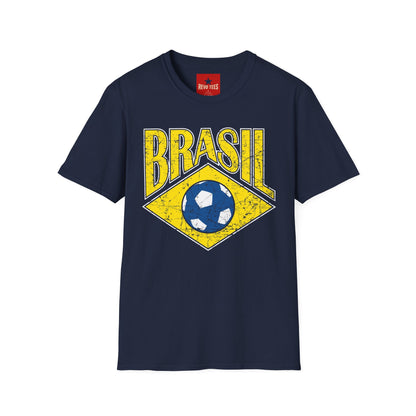 World Cup 2026 - Brasil Soccer T-Shirt — Vintage Brazil Football Tee
