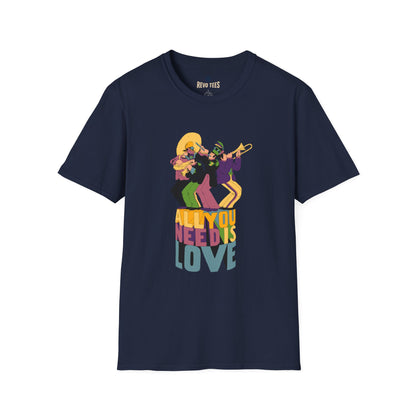 Revotees Retro Jazz Band All You Need Is Love Graphic T-Shirt - alternate view 10