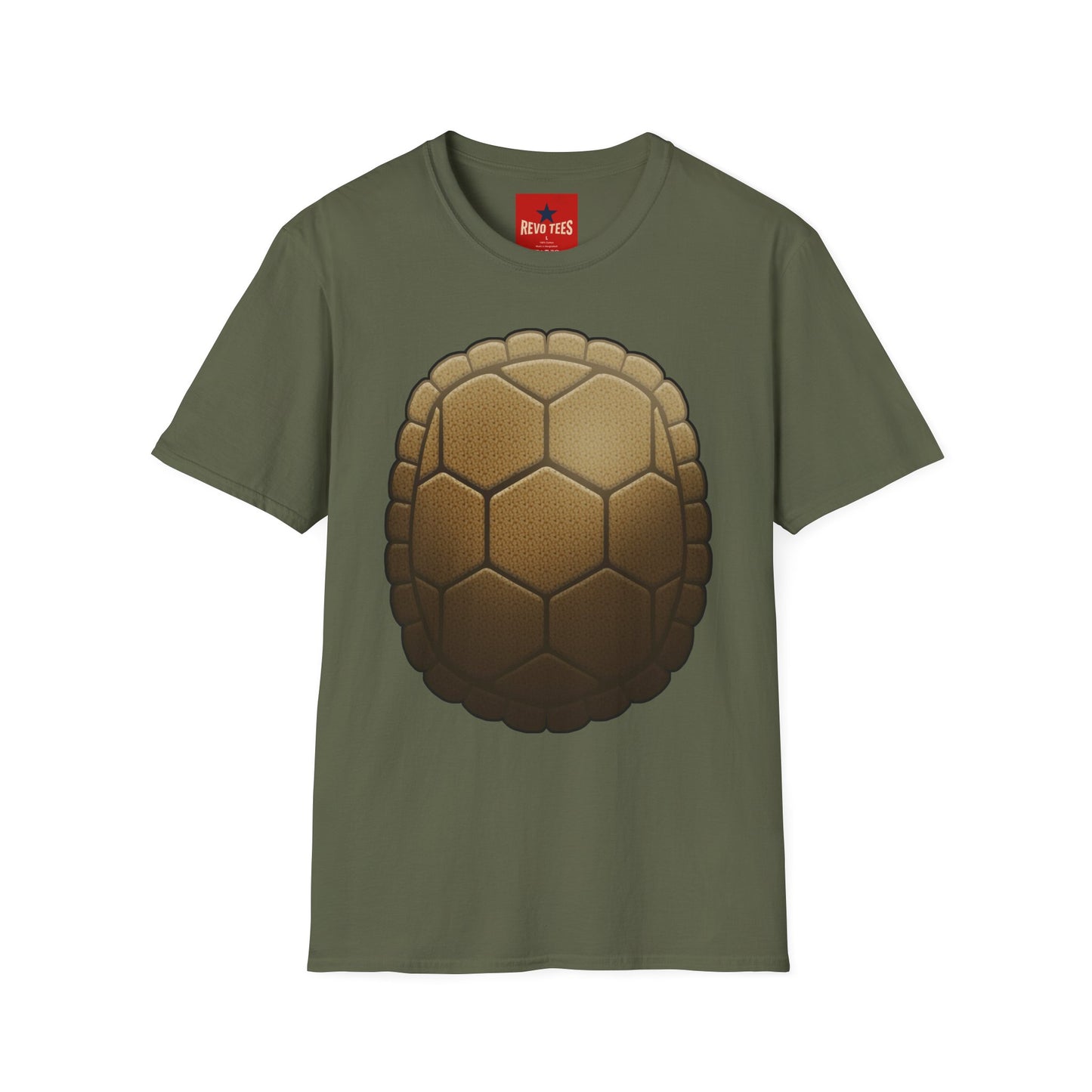 Teenage Mutant Ninja Turtles Shell Graphic T‑Shirt — Cute Turtle Carapace Design