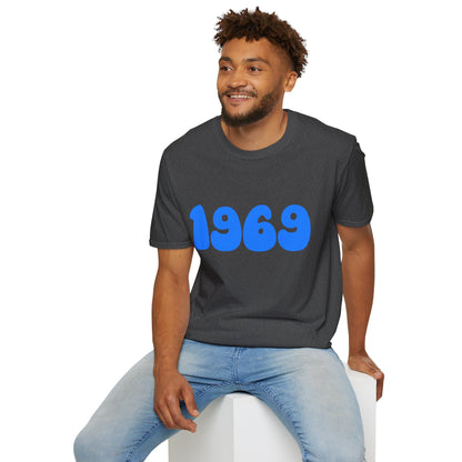 1969 Retro Year T-Shirt — Vintage 60s Birthday / Anniversary Tee