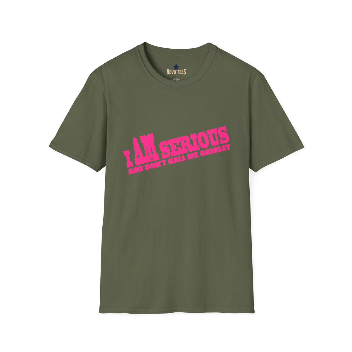 Revotees Serious Shirley I Am Serious and Dont Call Me Shirley Graphic T-Shirt - alternate view 6