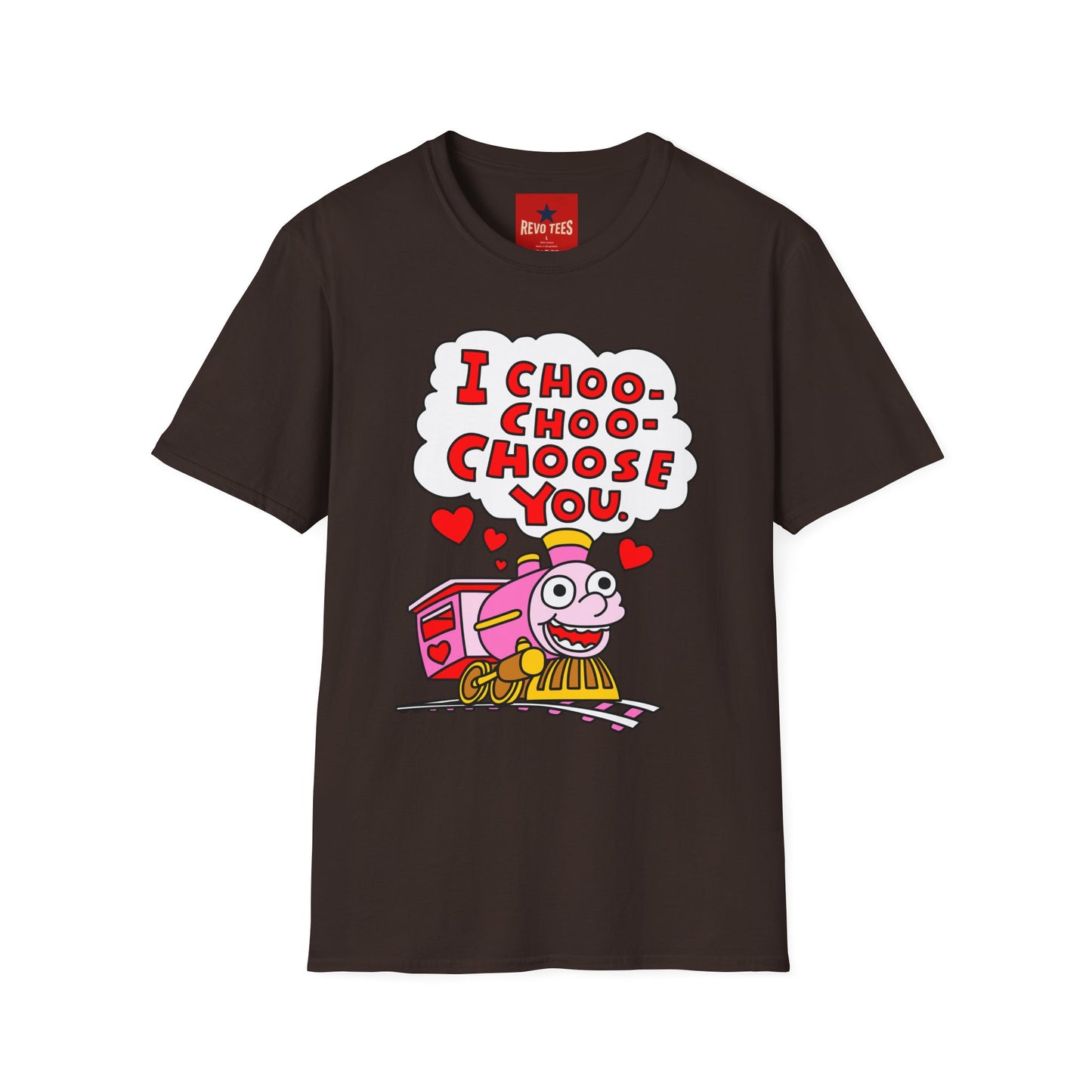I Choo-Choo-Choose You T-Shirt — Cute Valentine’s Train Graphic Tee